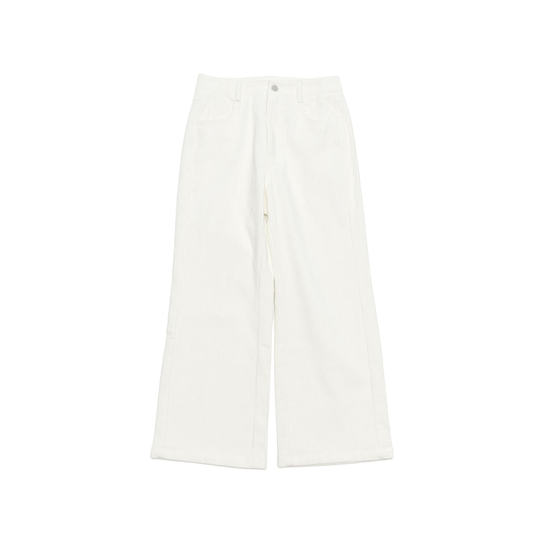 Women's corduroy pants, high-waisted, cotton, H63752