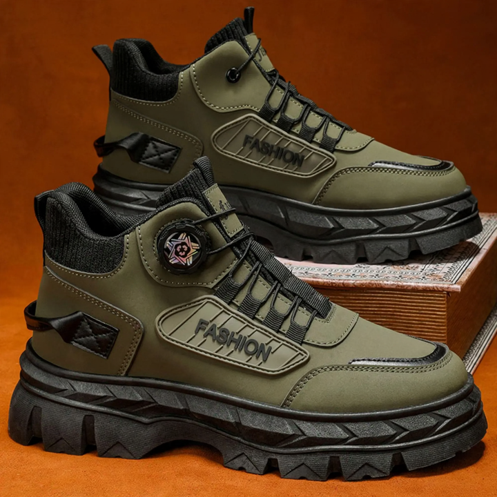 Men's ankle boots in British style, L-9