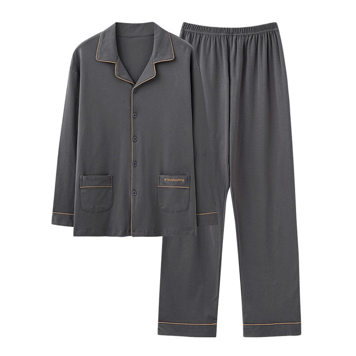 Men's Pajama Set, Cotton, Long Sleeve, Various Sizes