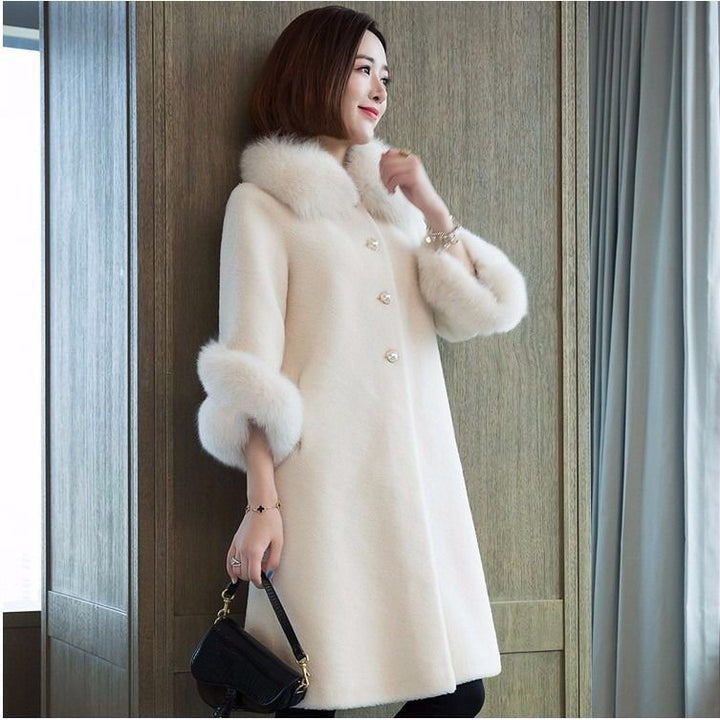 Women’s Winter Coat, Faux Fur, Plus Sizes