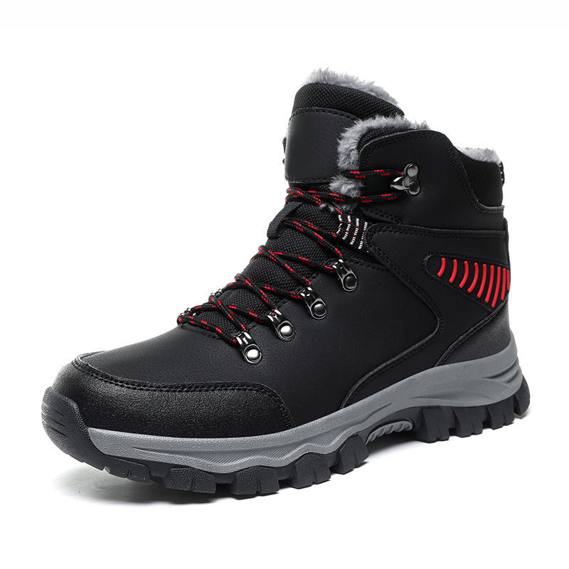 Padded Men's Winter Boots, High Fit