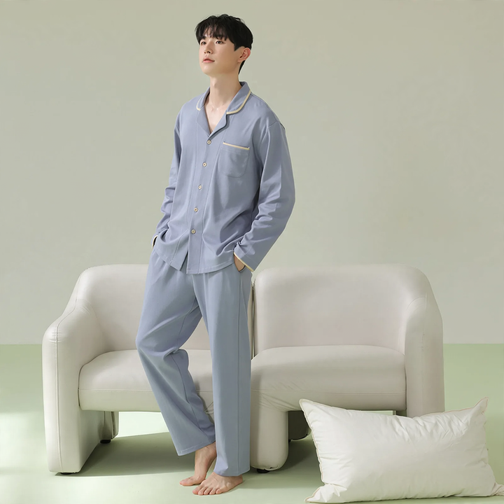 Cotton pajamas, antibacterial, for women and men
