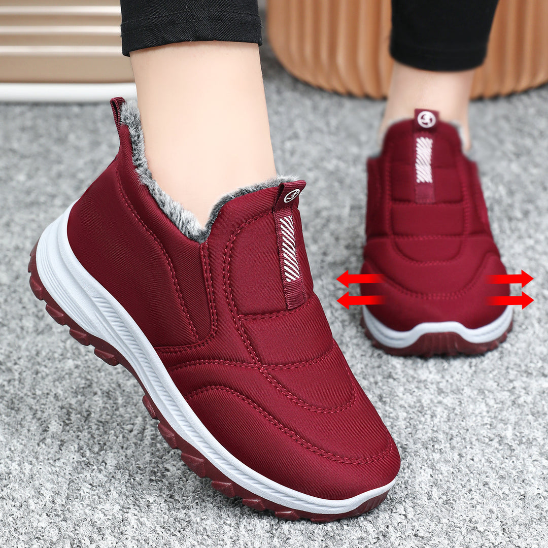 Insulated winter boots for men and women, slip-resistant