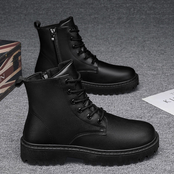 Non-slip men's boots for kitchen and leisure