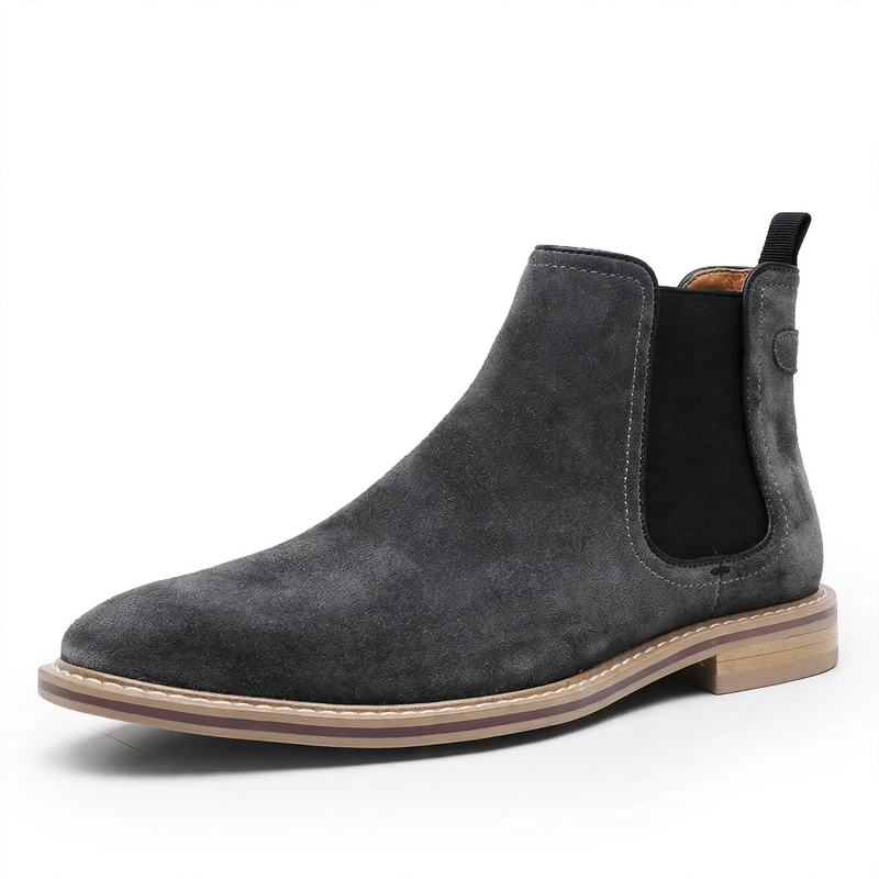 Men's Chelsea Boots, Genuine Leather, Business Casual