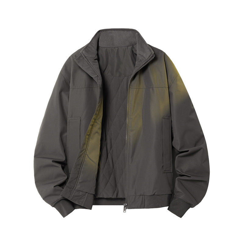 Men's flight jacket, padded, in vintage style