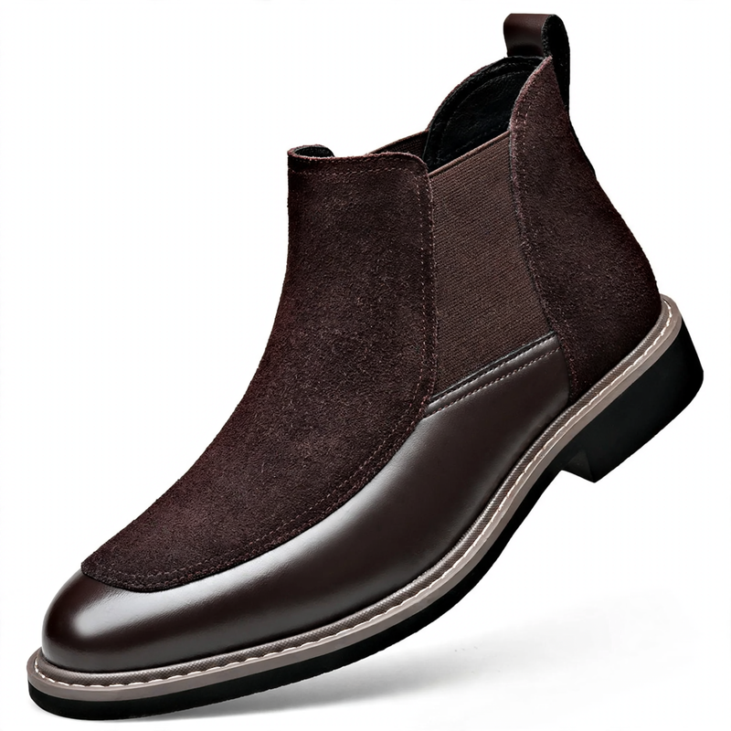Men's Chelsea Boots, Suede Look, Lined