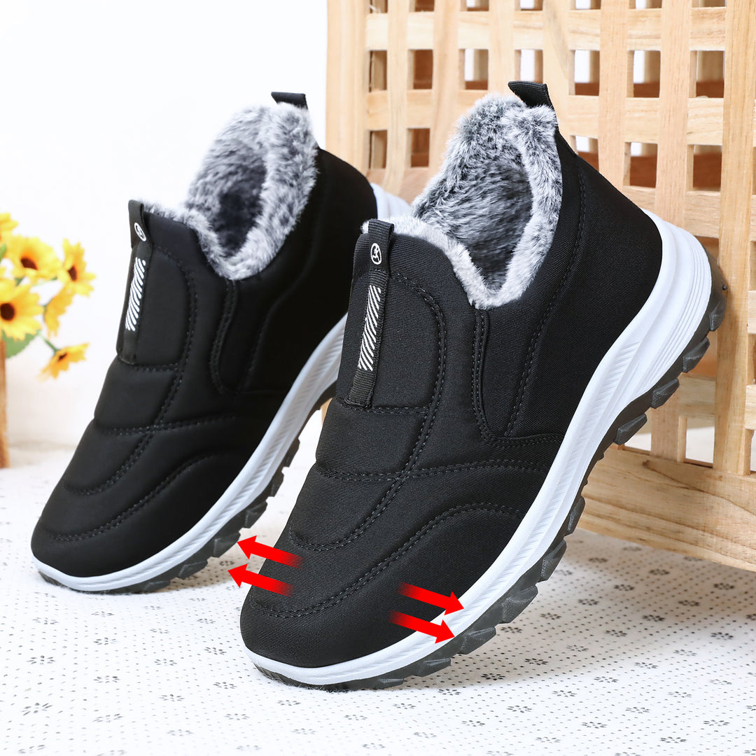 Insulated winter boots for men and women, slip-resistant