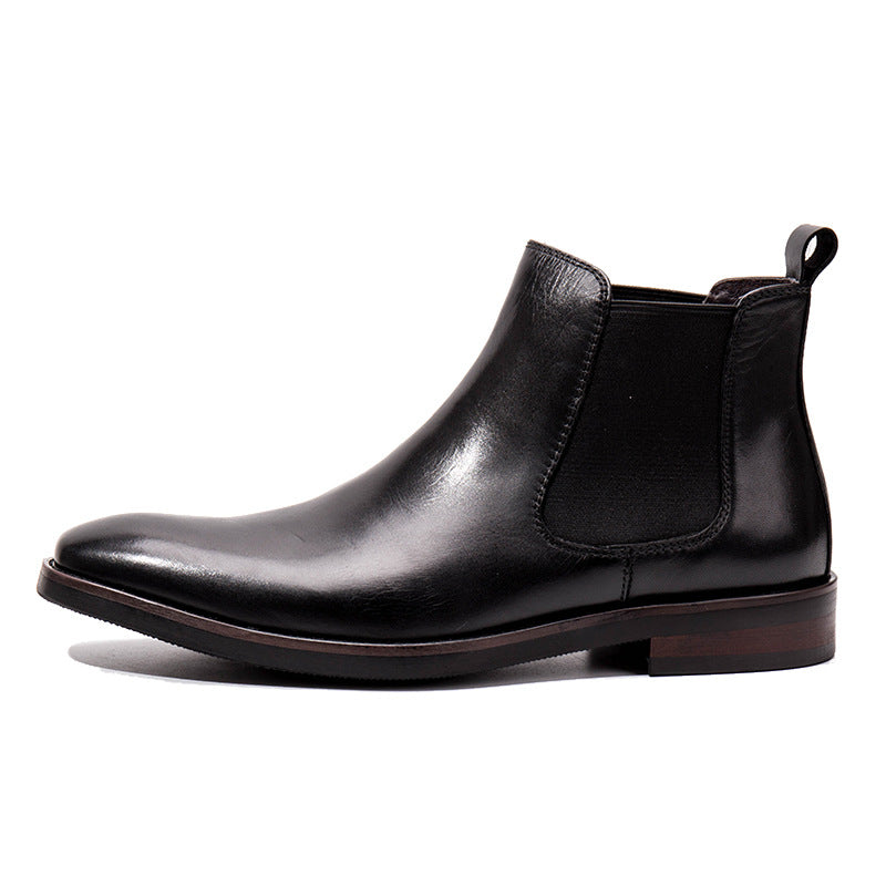 Men's Chelsea boots made of cowhide