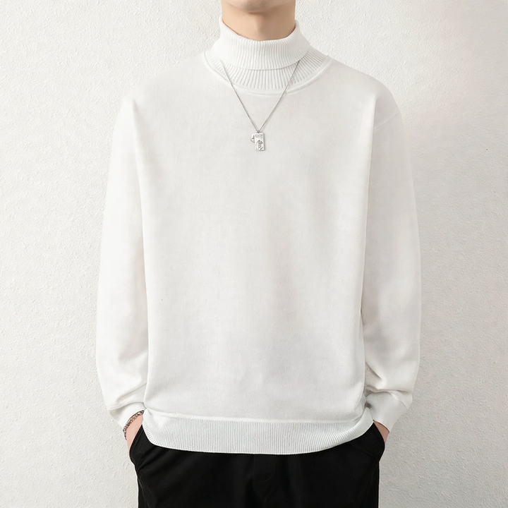 Men's Turtleneck Sweater, Lined, Winter