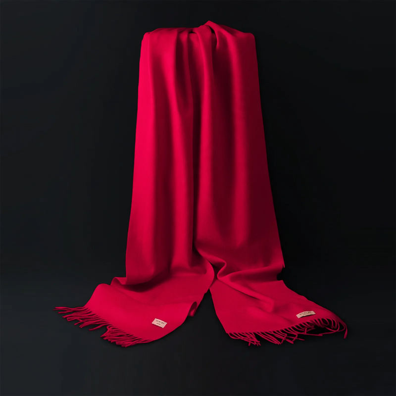 Men's scarf made of 100% wool