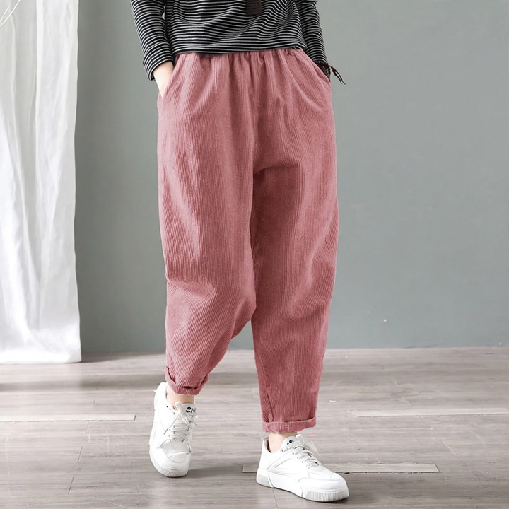 Kord-Harem pants for women