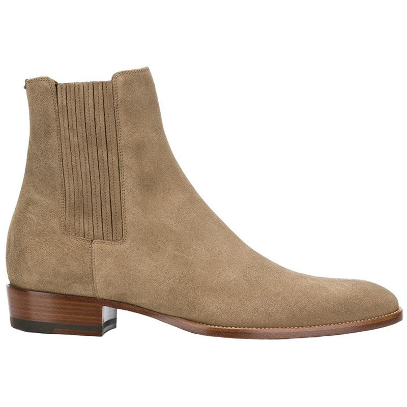 Men's Chelsea Boots, Cowhide, Pointed