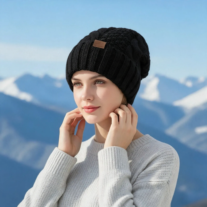Winter Set: Knit beanie and scarf