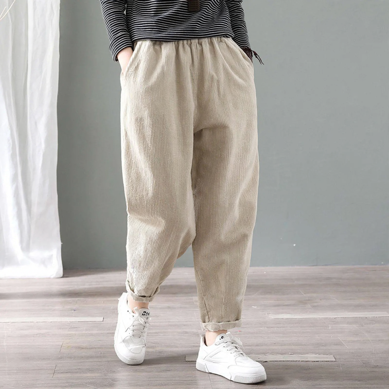 Kord-Harem pants for women