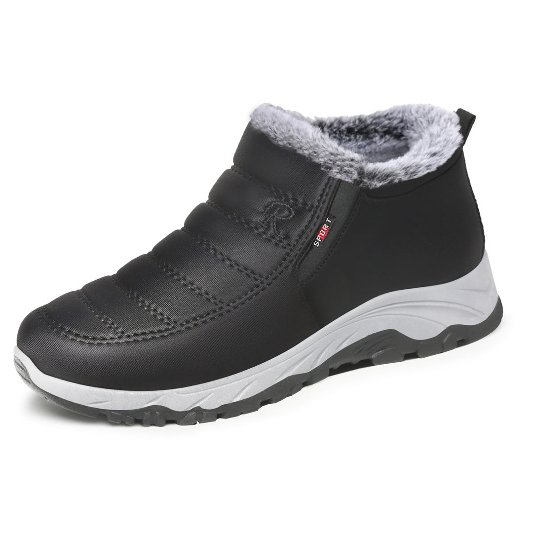 Padded Unisex Winter Boots with Wool Blend Lining