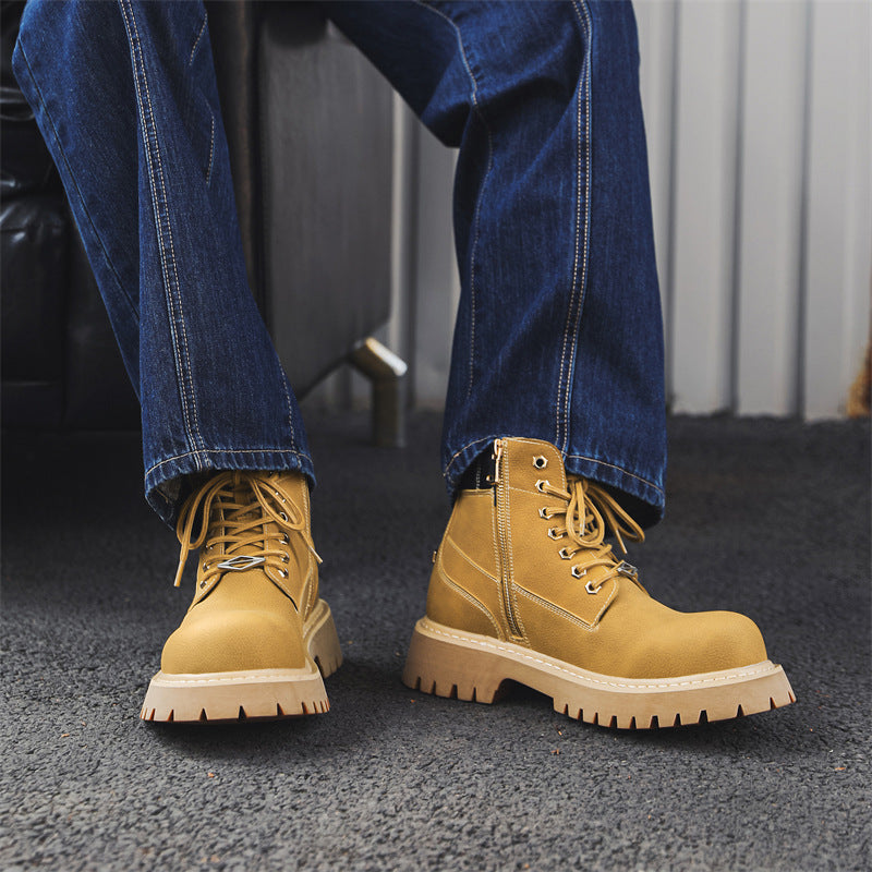 Robust High-Top Boots, non-slip