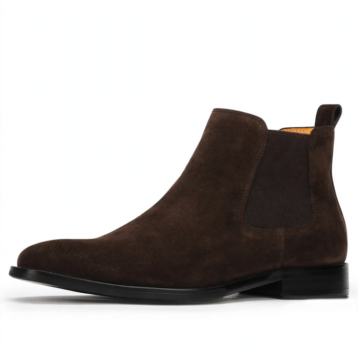 Chelsea boots for men made of genuine leather