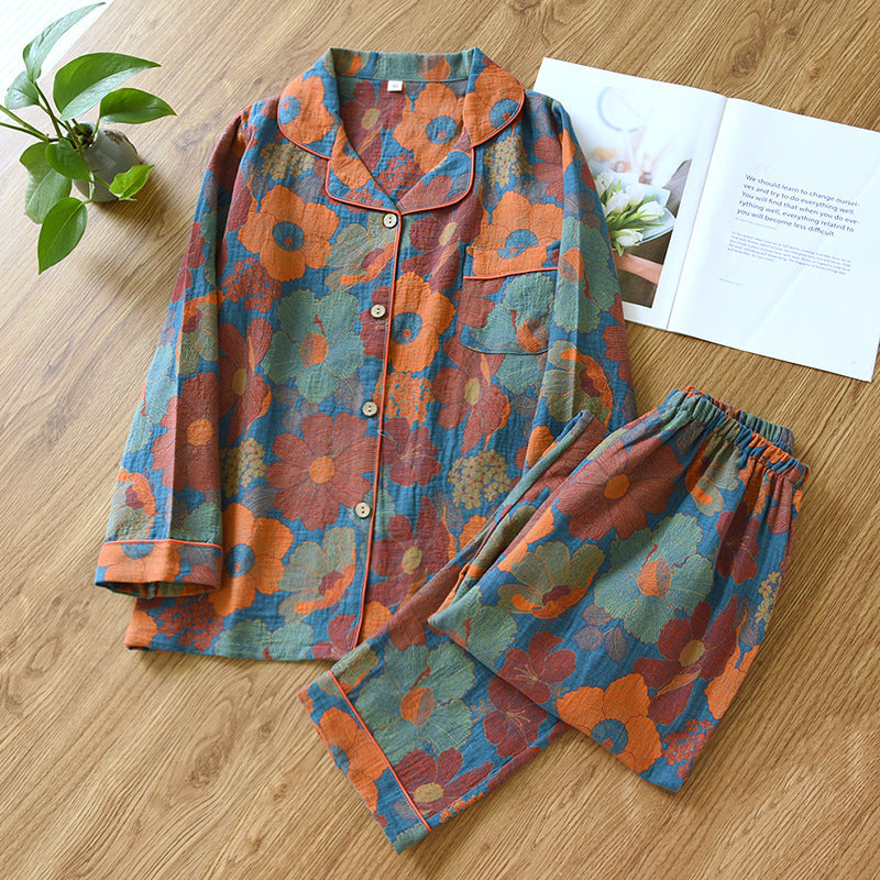 Women's Pajamas made of Cotton Jacquard