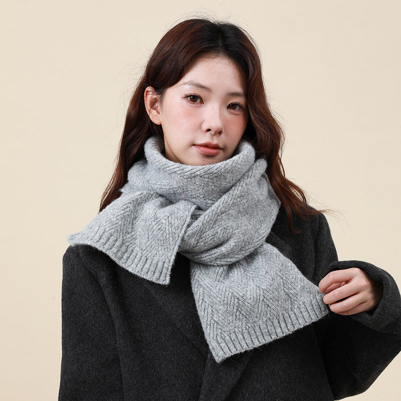 Women's scarf made of alpaca wool, 165x24cm