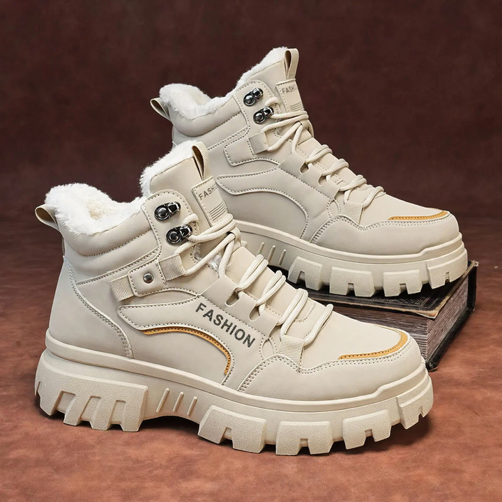 Padded men's work boots, outdoor ankle boots