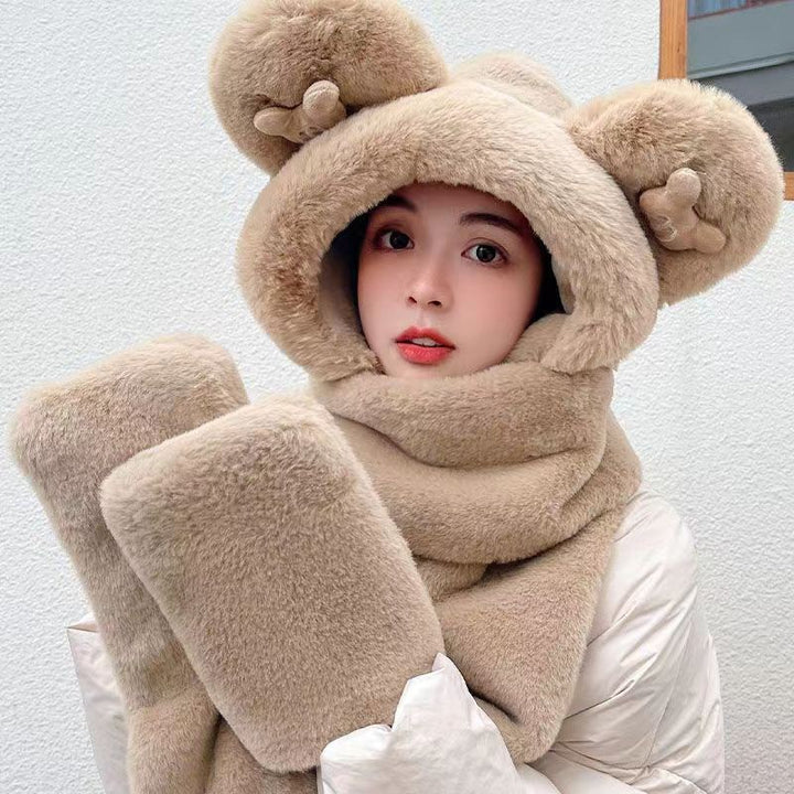 Winter Set: Beanie, Scarf and Gloves