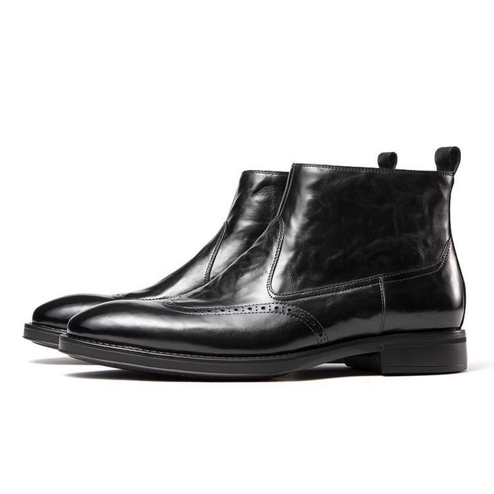Retro Chelsea boots with warm lining