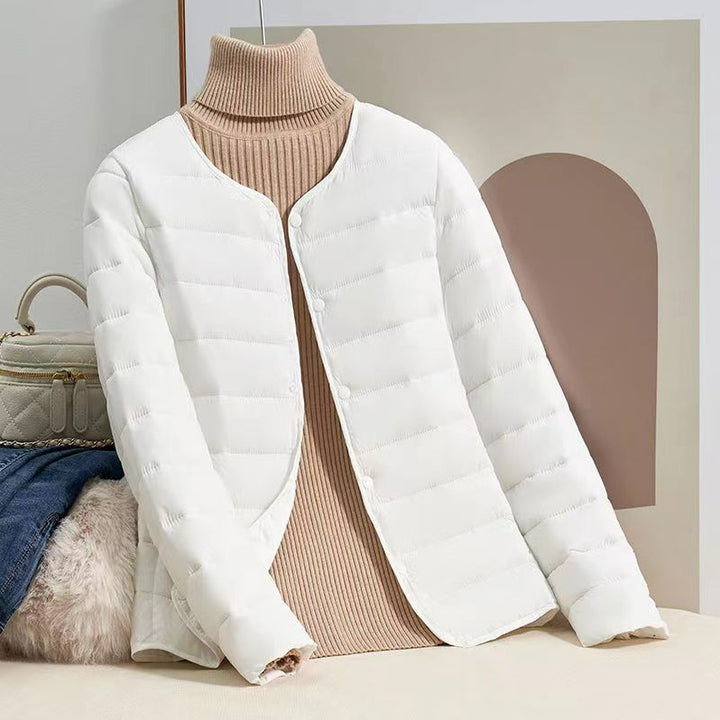 Light, reversible women's quilted jacket