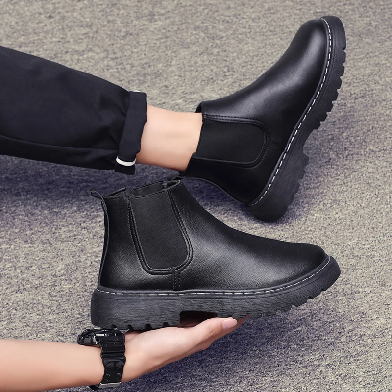 Men's Chelsea Martin boots, padded, platform