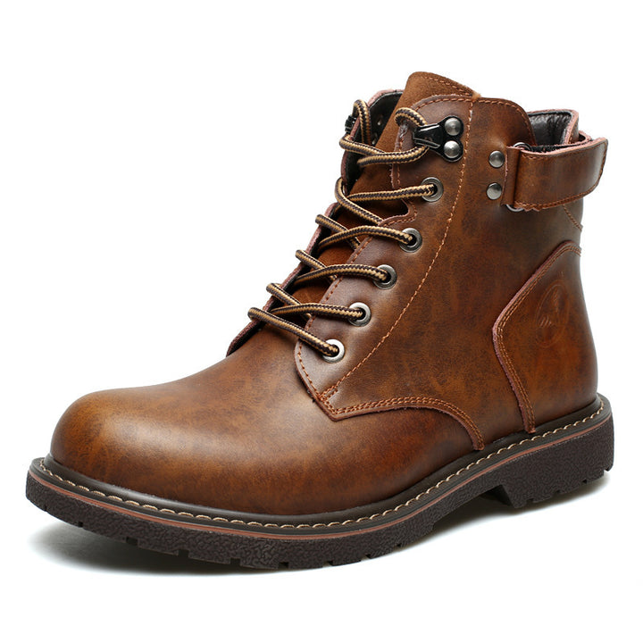 Men's Martin boots, lined, English design
