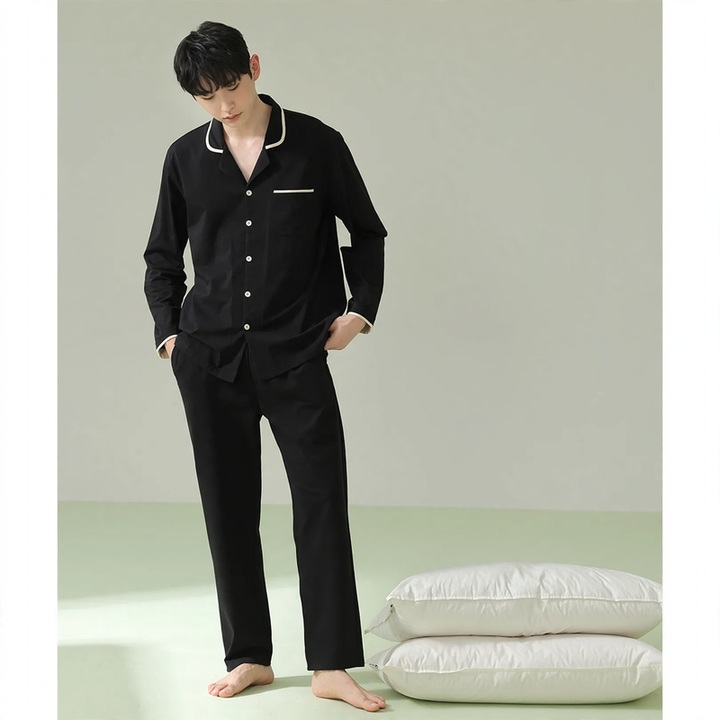 Cotton pajamas, antibacterial, for women and men