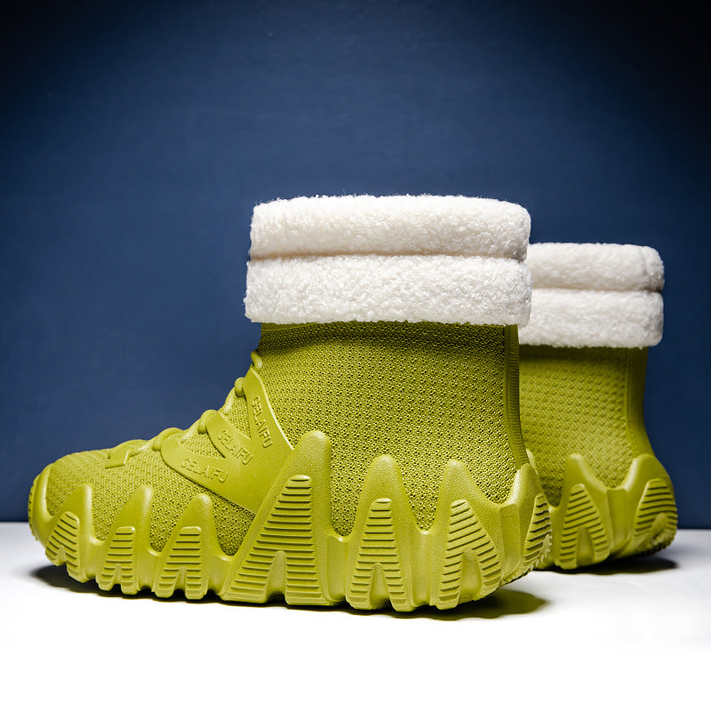 Waterproof men's boots, PVC, lined