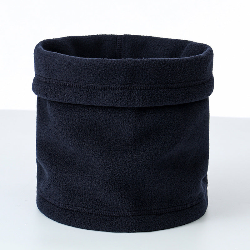 Multifunctional fleece collar warmer for men