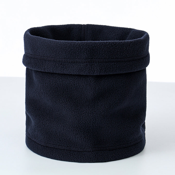 Multifunctional fleece collar warmer for men