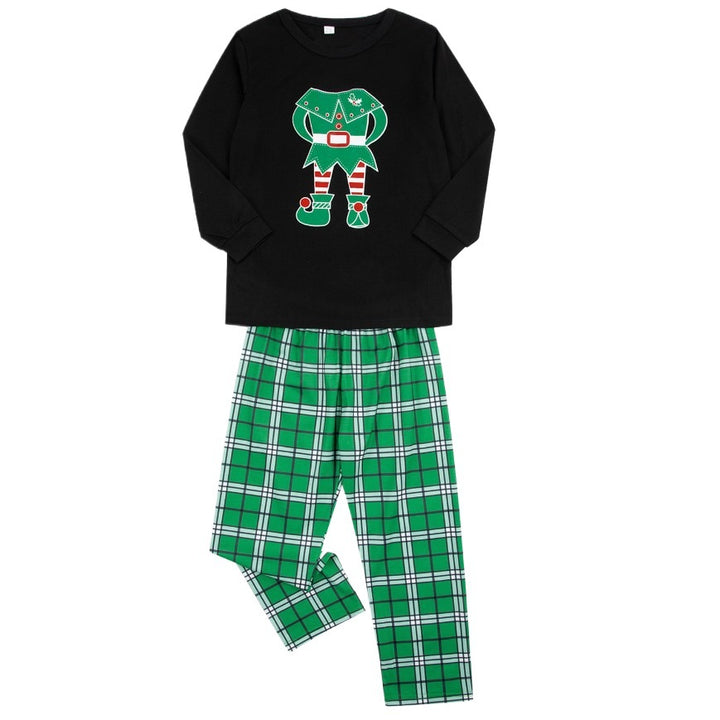Christmas Pajama Set for the Family with Letter Motif
