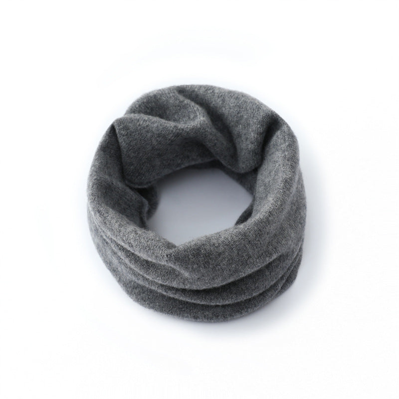 Merino wool neck warmer, 24x40 cm