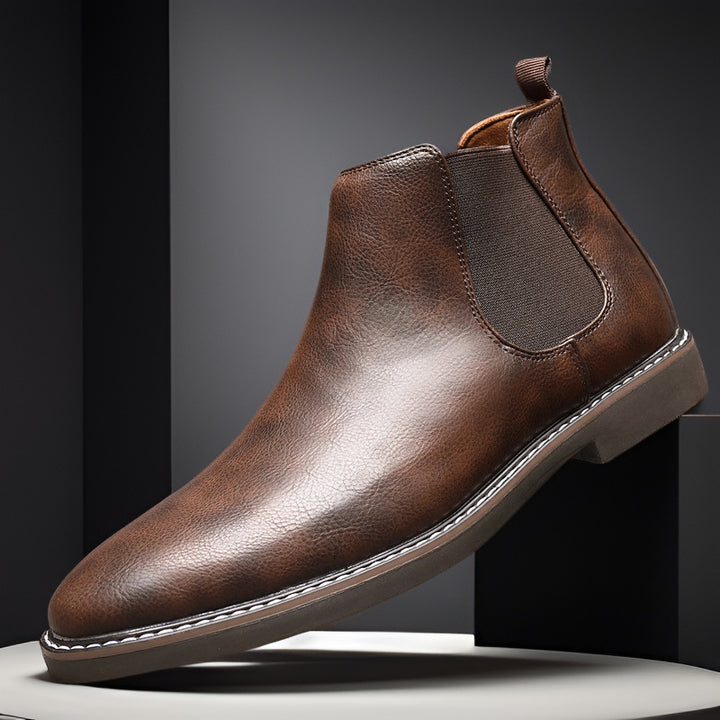 Men's Chelsea Boots in British Vintage Style