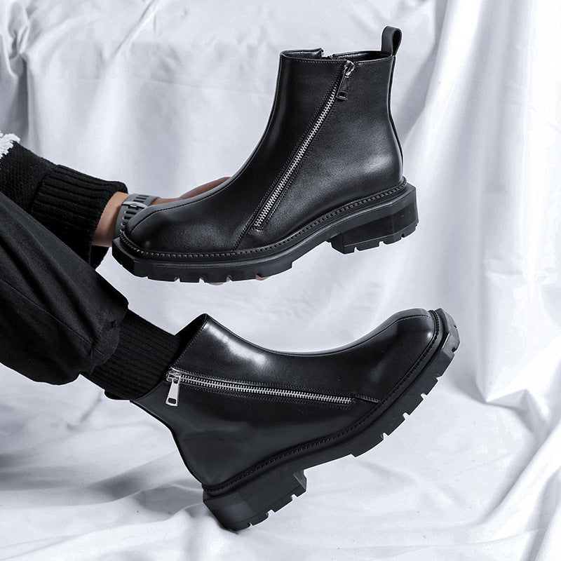 Men's Chelsea Boots 4512-R with Zipper