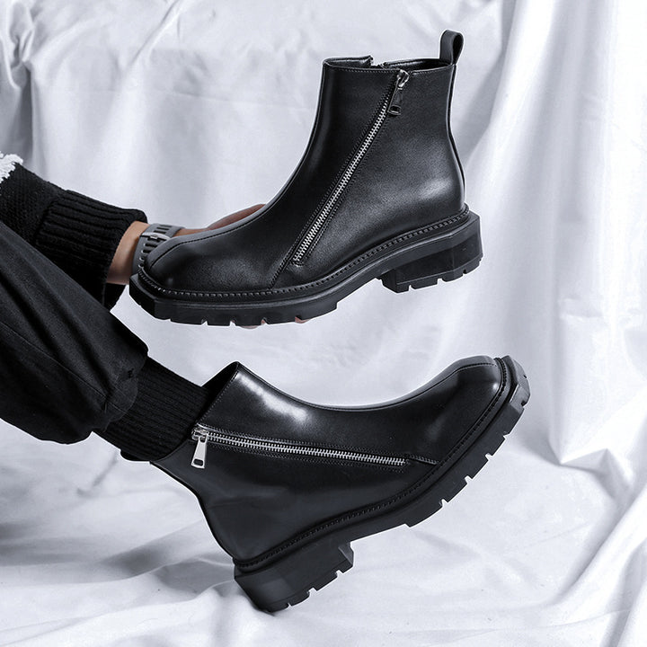 Men's Chelsea Boots 4512-R with Zipper