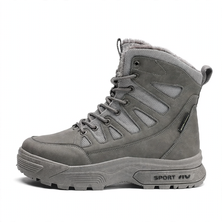 Men's winter boots, insulated, waterproof, slip-resistant