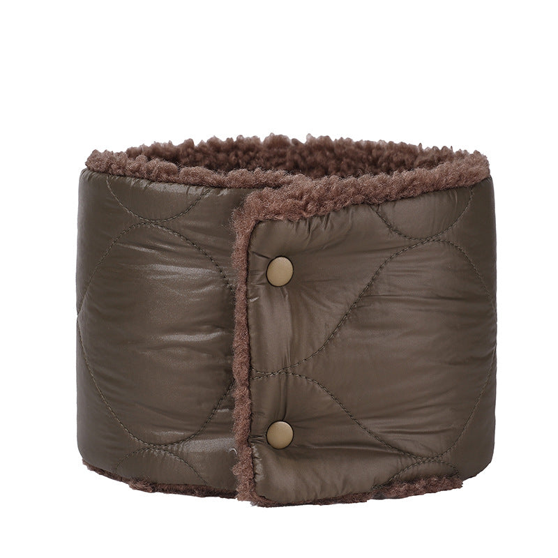 Padded winter neck warmer, one size