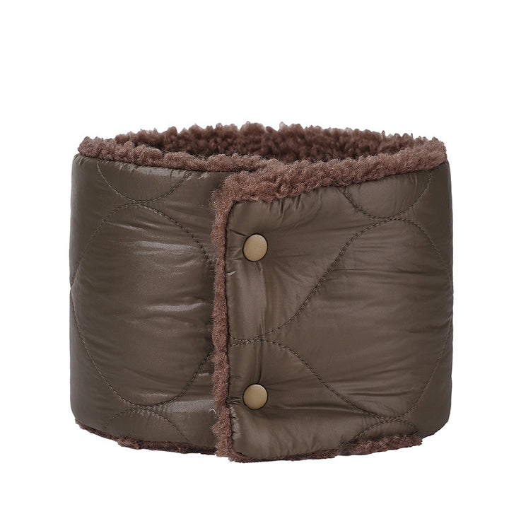 Padded winter neck warmer, one size