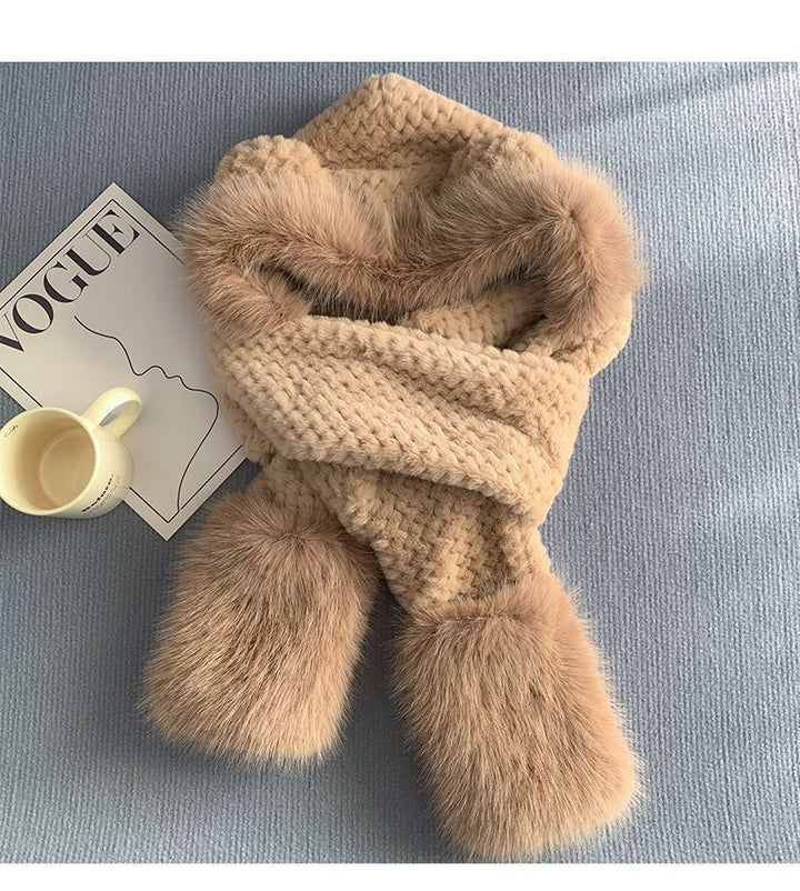 3-in-1 Set: Hat, Scarf and Gloves, fluffy