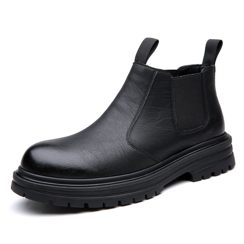 Men's Chelsea boots, classic and warming