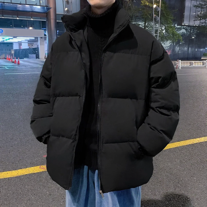 Padded men's jacket, sporty-casual