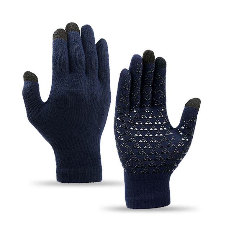3-piece winter set: beanie, scarf and gloves