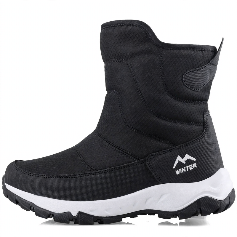 Men's winter boots, insulated, non-slip