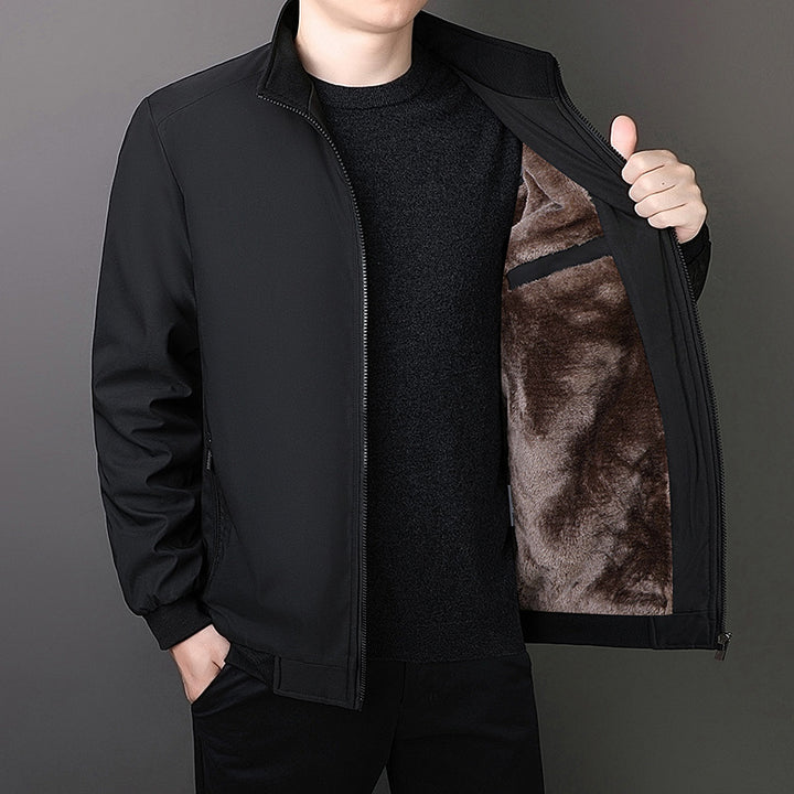 Padded men's winter jacket for everyday use