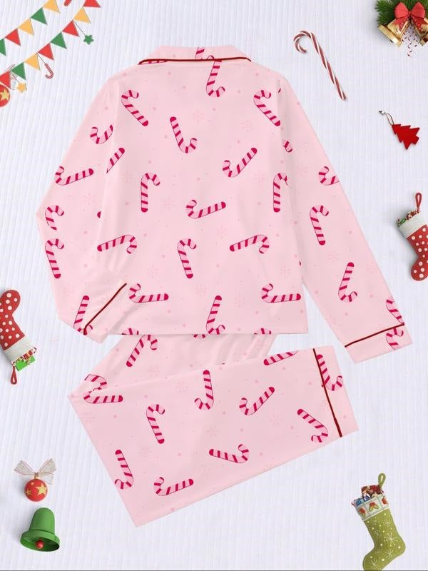 Christmas Pajama Set made of Flannel S 81333