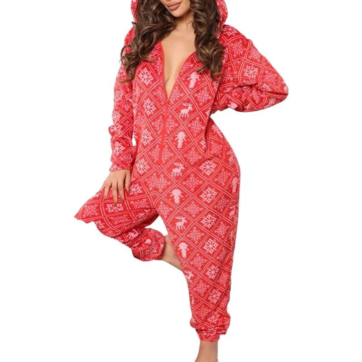 Christmas Onesie made of flannel F 19045